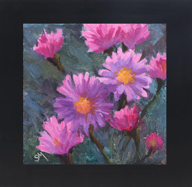 Click to view detail for Walks with Violet #20 4x4 $115